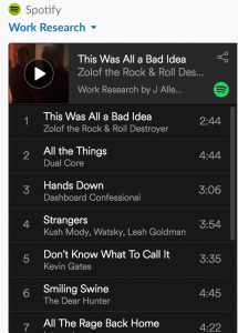 How do you rename a playlist on spotify